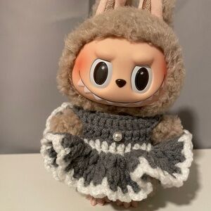Handmade crochet Labubu dress(not including doll)